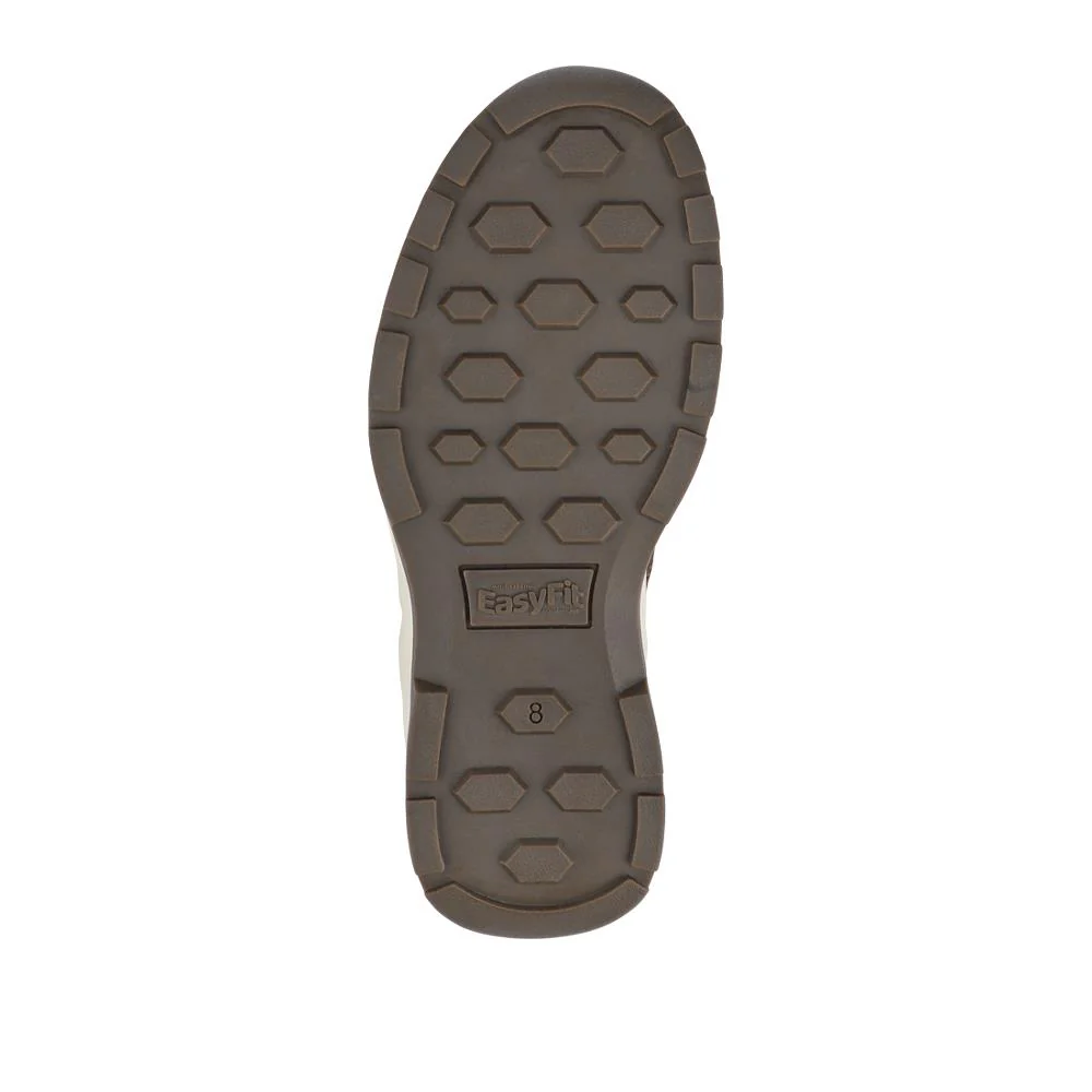 Extra-Wide Dual-Fit Leather Trainers - JOEL / 327 275 - Brown - Image 5