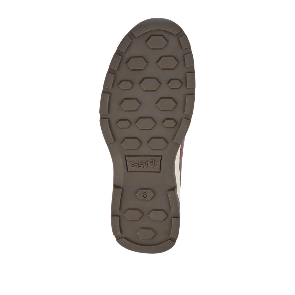 Extra-Wide Dual-Fit Leather Trainers - JOEL / 327 275 - Cognac - Image 5