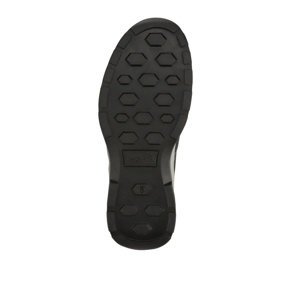 Extra-Wide Dual-Fit Leather Trainers - JOEL / 327 275 - Navy - Image 6