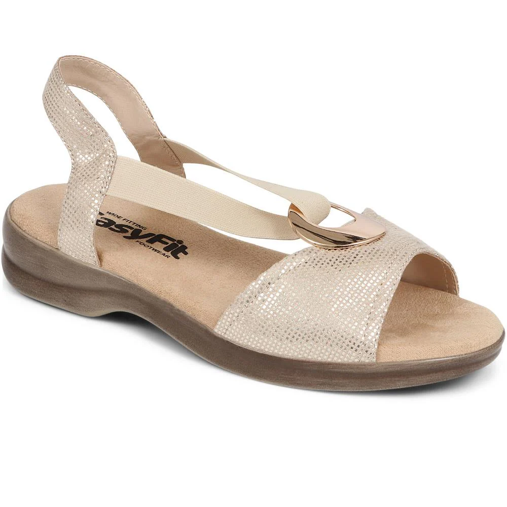 Extra-Wide Elasticated Sandals - CAROLA / 325 591 - Image 2