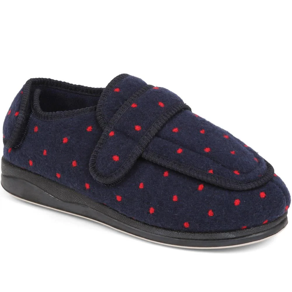 Extra-Wide Fit Adjustable Slippers - MERYL / 324 146 - Image 4