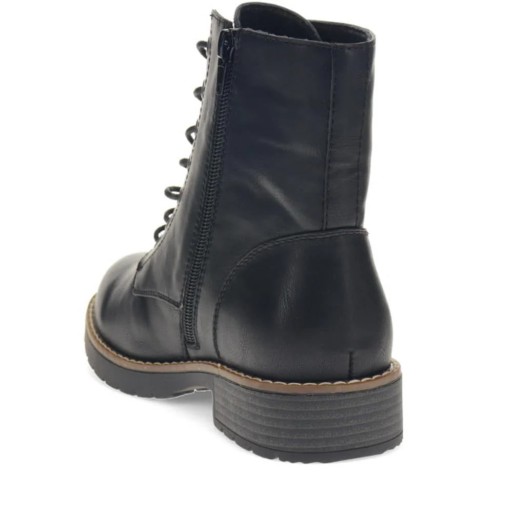 Extra-Wide Fit Boots - ANDOVER / 322 708 - Black - Image 3
