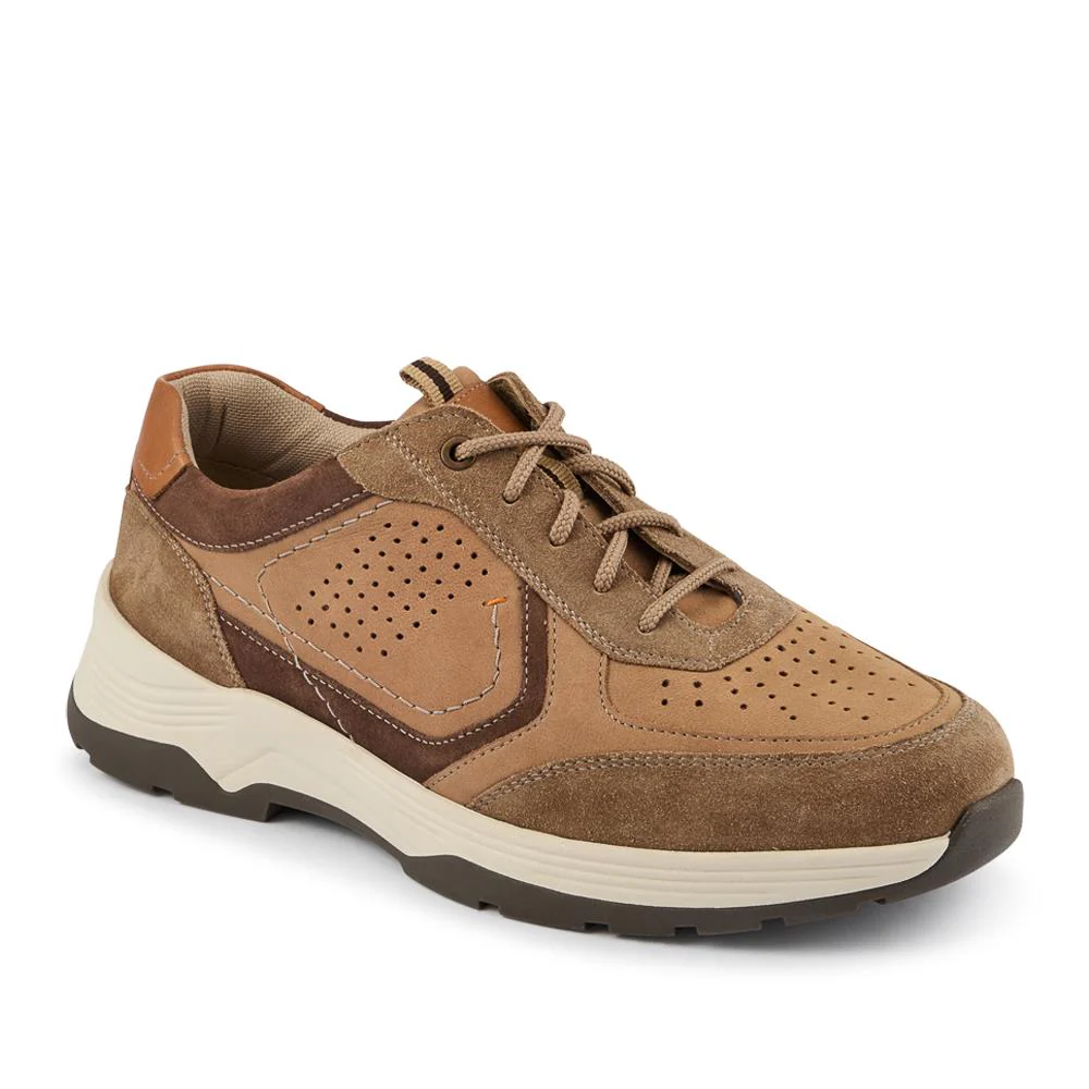 Extra-Wide-Fit Bungee-Lace Trainers - JETT / 326 963 - Mocha