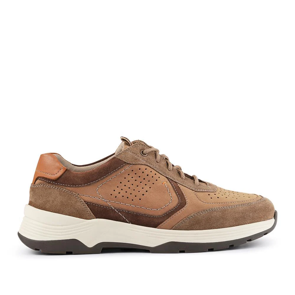 Extra-Wide-Fit Bungee-Lace Trainers - JETT / 326 963 - Mocha - Image 2