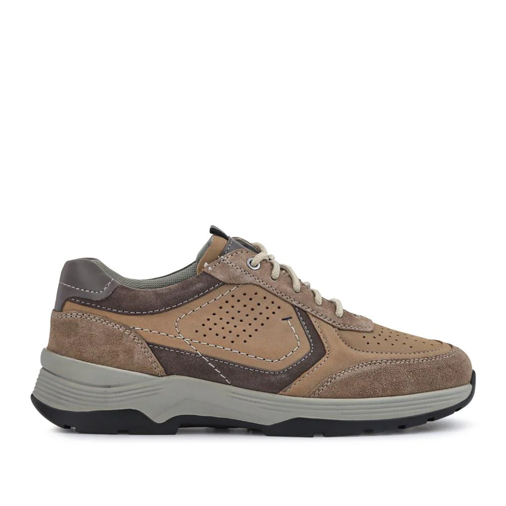 Extra-Wide-Fit Bungee-Lace Trainers - JETT / 326 963 - Sand - Image 2