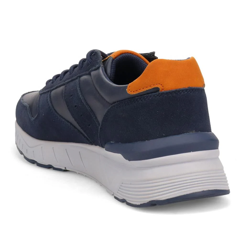 Extra-Wide Fit Casual Trainers - RICHARD / 326 509 - Navy - Image 3