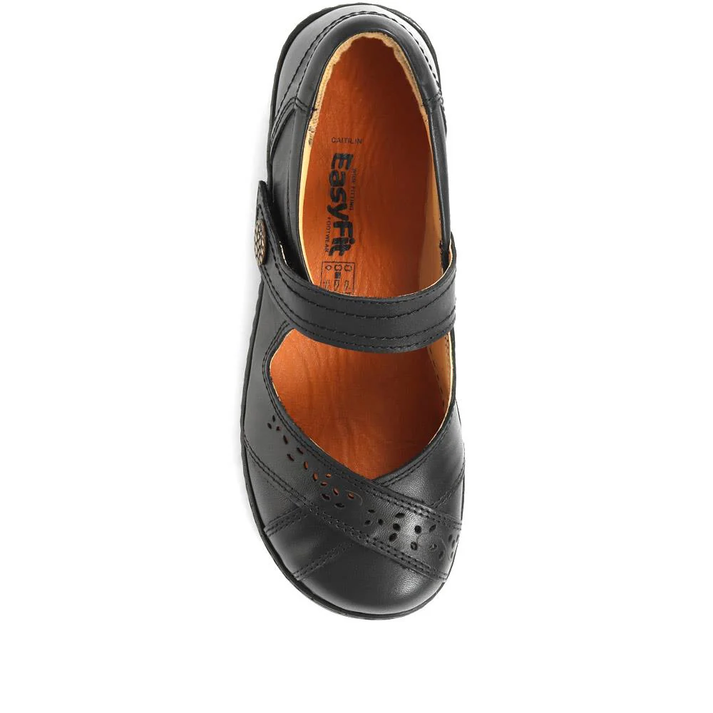 Extra Wide Fit Mary-Janes - CAITILIN / 320 190 - Black - Image 4