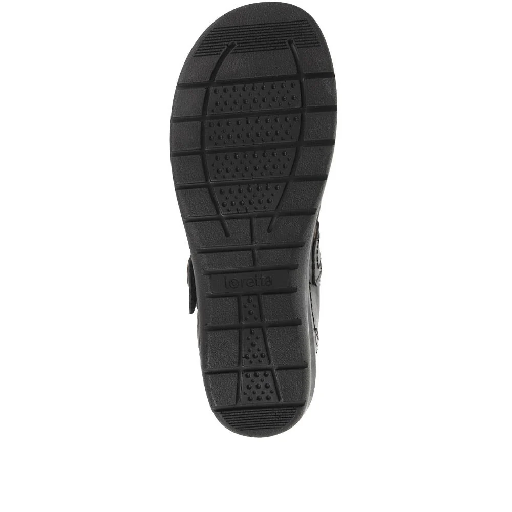 Extra Wide Fit Mary-Janes - CAITILIN / 320 190 - Black - Image 5