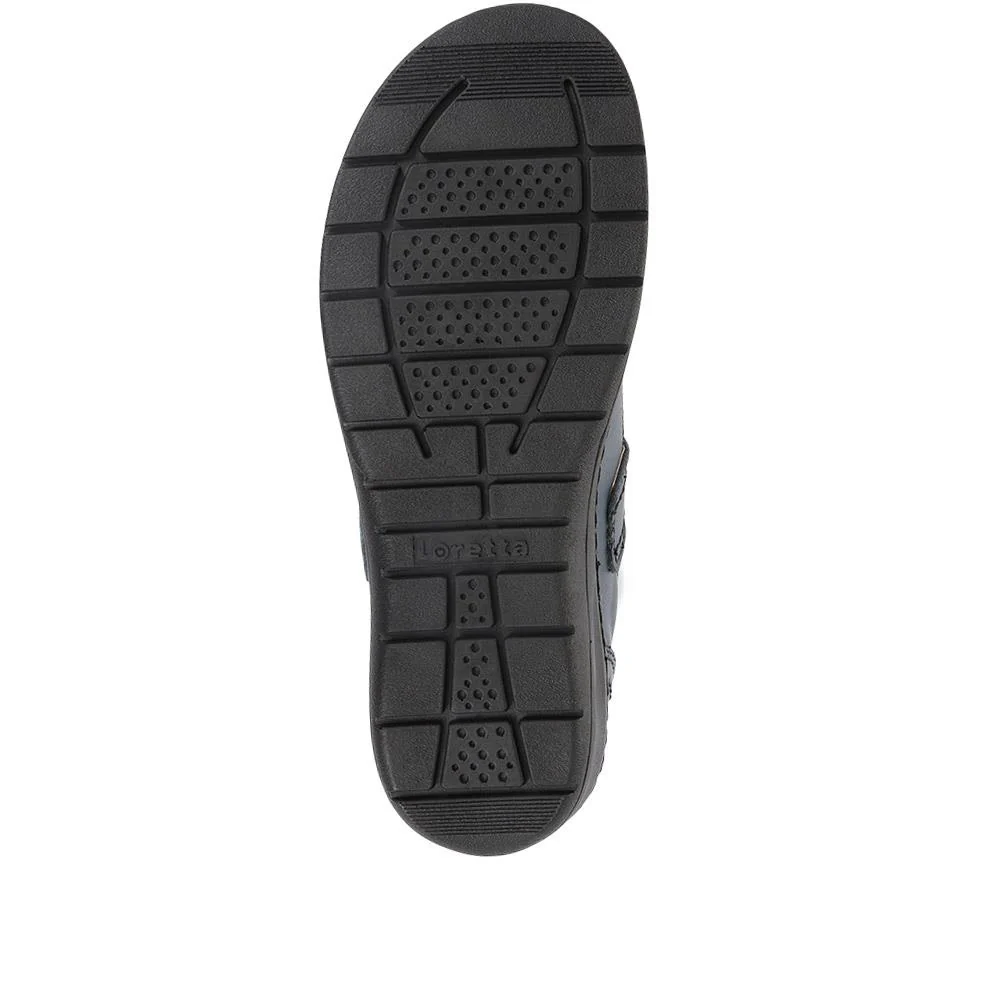 Extra Wide Fit Mary-Janes - CAITILIN / 320 190 - Navy - Image 4