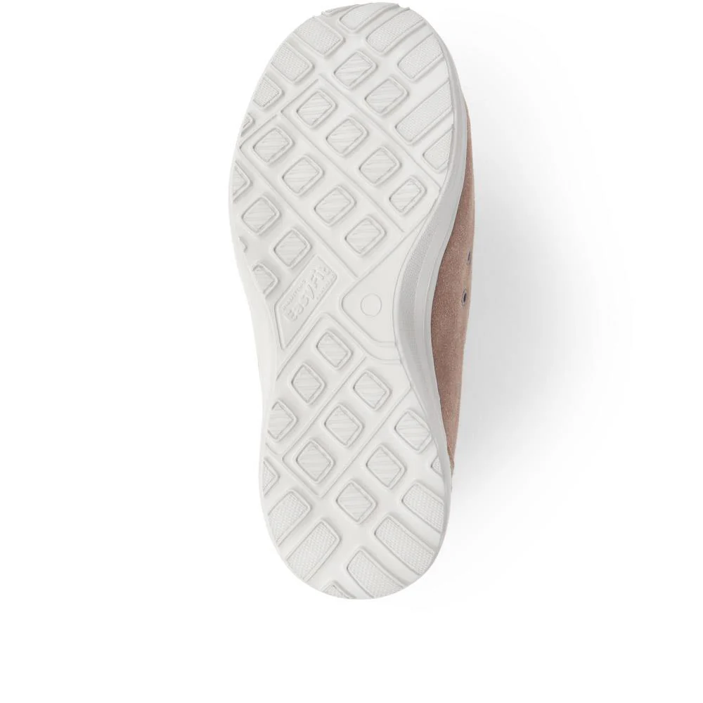 Extra-Wide Fit Memory Foam Trainers - ELANA / 324 089 - Taupe Multi - Image 4