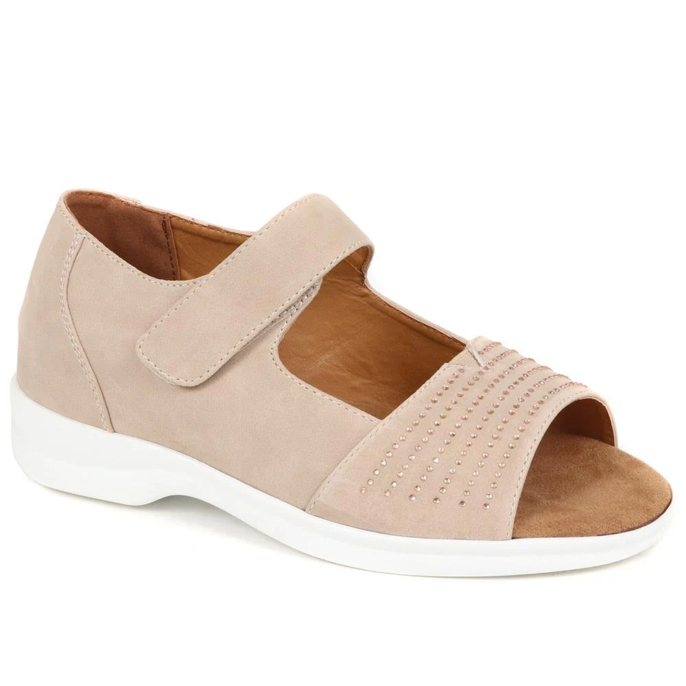 Extra Wide Fit Shoes - BELLADONNA / 323 575 - Beige