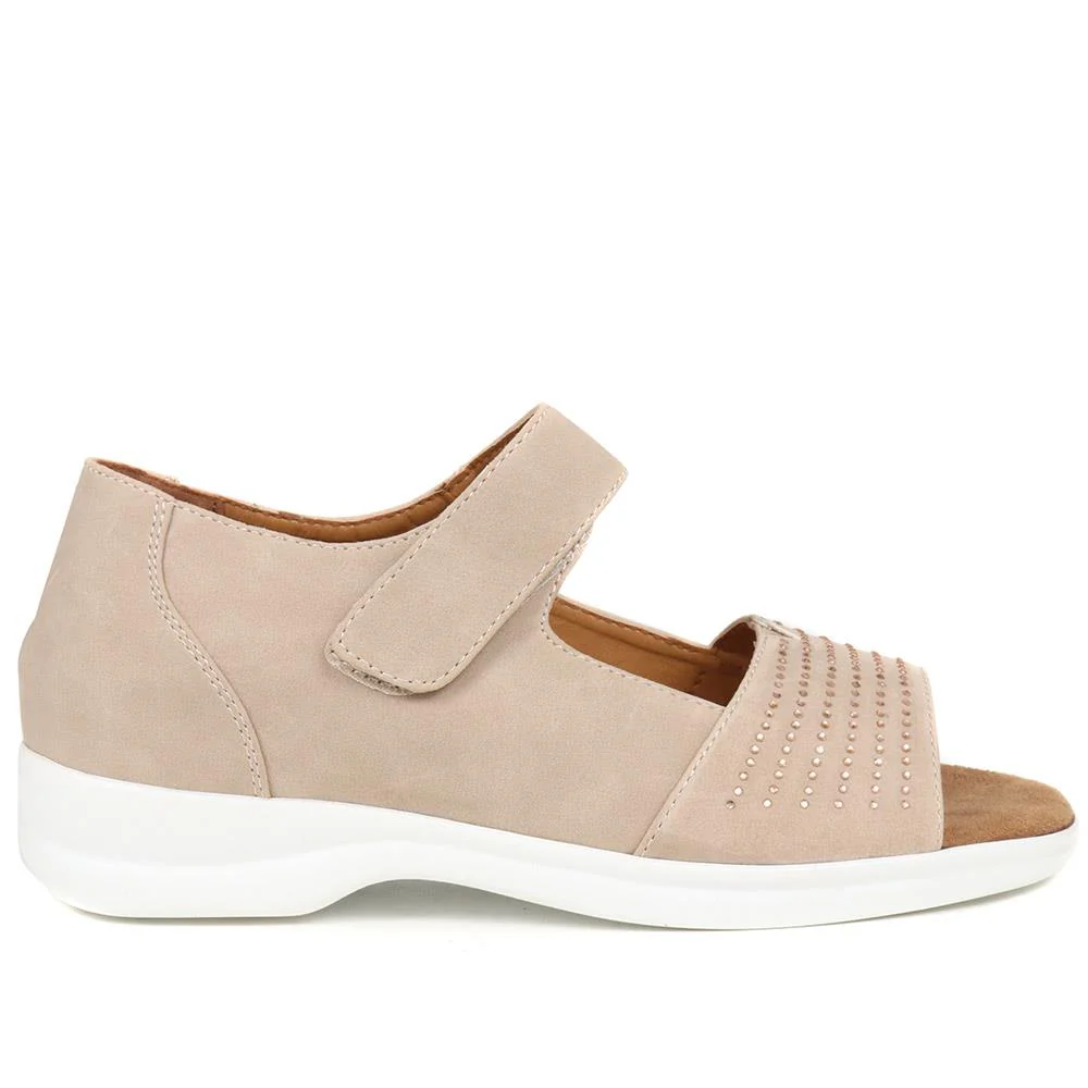 Extra Wide Fit Shoes - BELLADONNA / 323 575 - Beige - Image 2