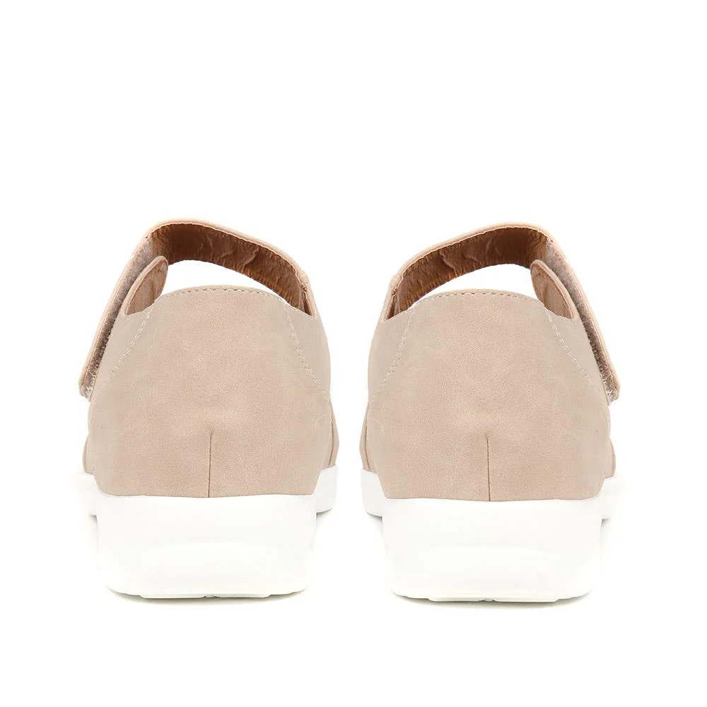 Extra Wide Fit Shoes - BELLADONNA / 323 575 - Beige - Image 3