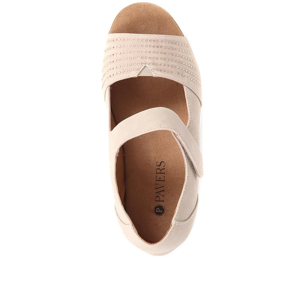 Extra Wide Fit Shoes - BELLADONNA / 323 575 - Beige - Image 4