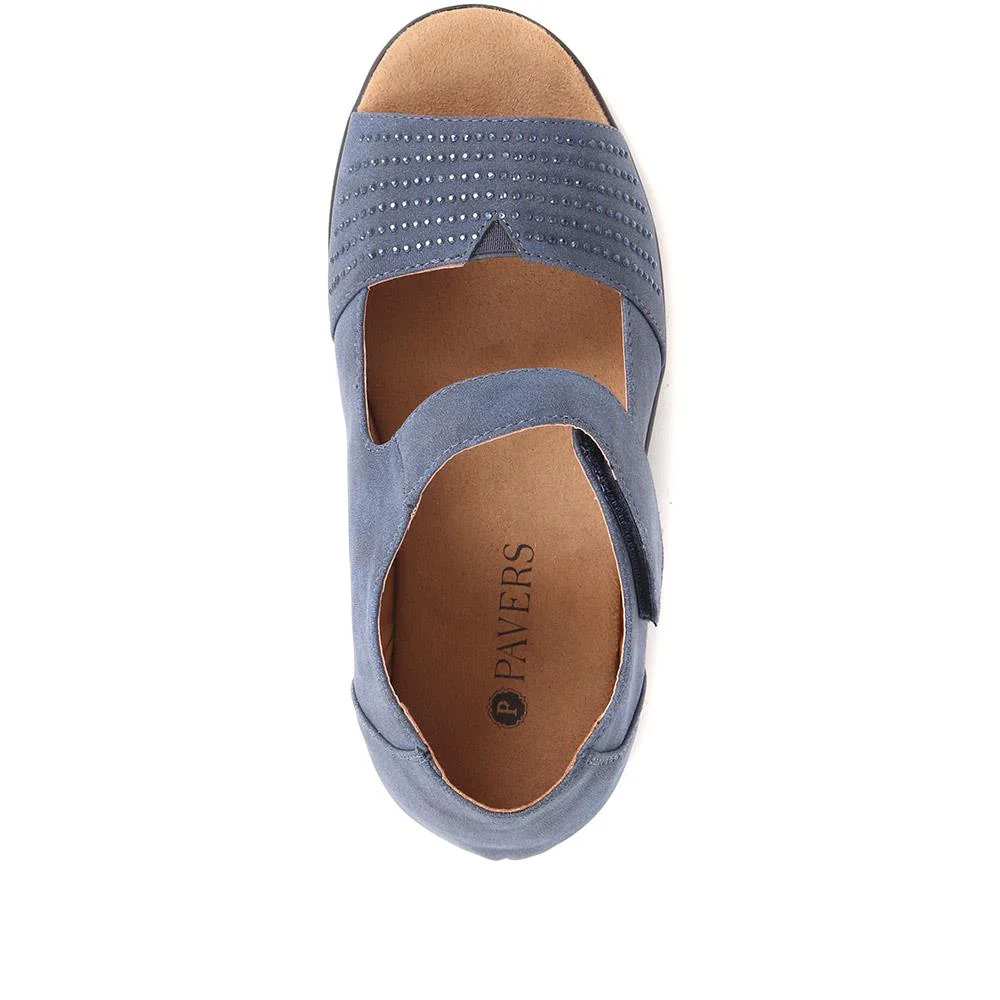 Extra Wide Fit Shoes - BELLADONNA / 323 575 - Navy - Image 4
