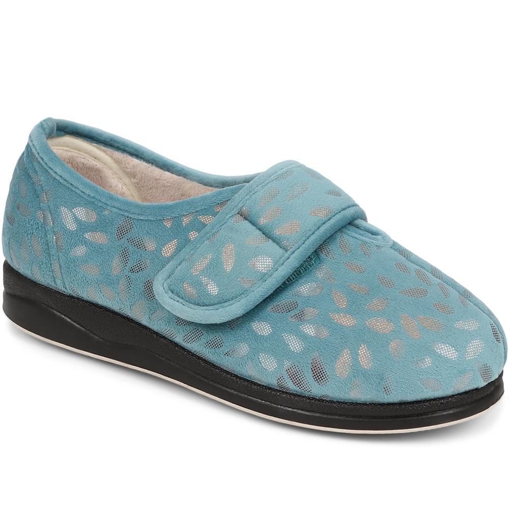 Extra-Wide Fit Slippers - AMINA / 323 506