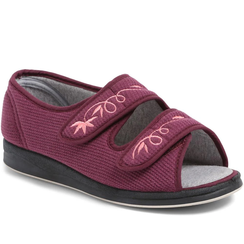 Extra-Wide Fit Slippers - AVIANNA / 323 507 - Image 5