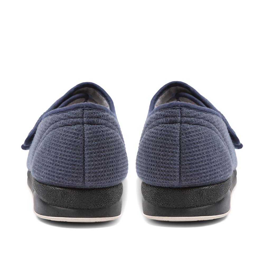 Extra-Wide Fit Slippers - AVIANNA / 323 507 - Navy - Image 3