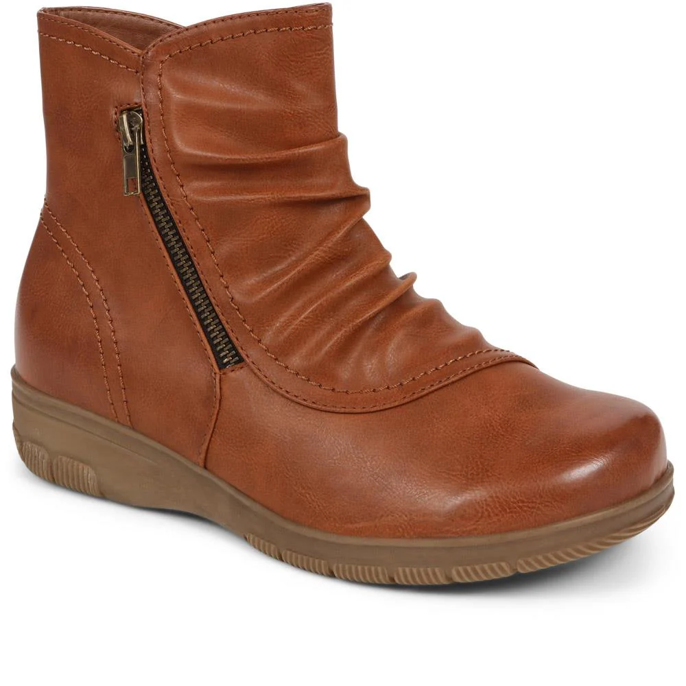 Extra-Wide Fit Smart Ankle Boots - WINFREY / 324 198