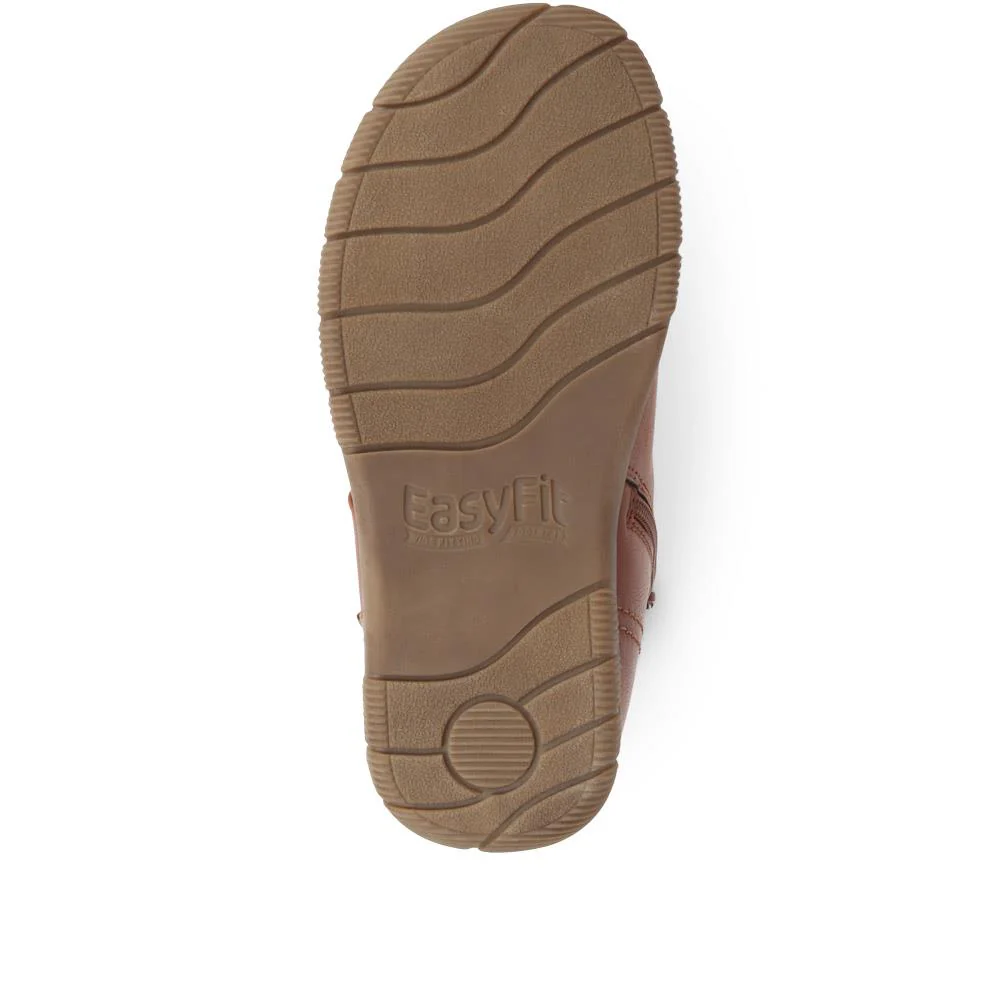 Extra-Wide Fit Smart Ankle Boots - WINFREY / 324 198 - Tan - Image 4