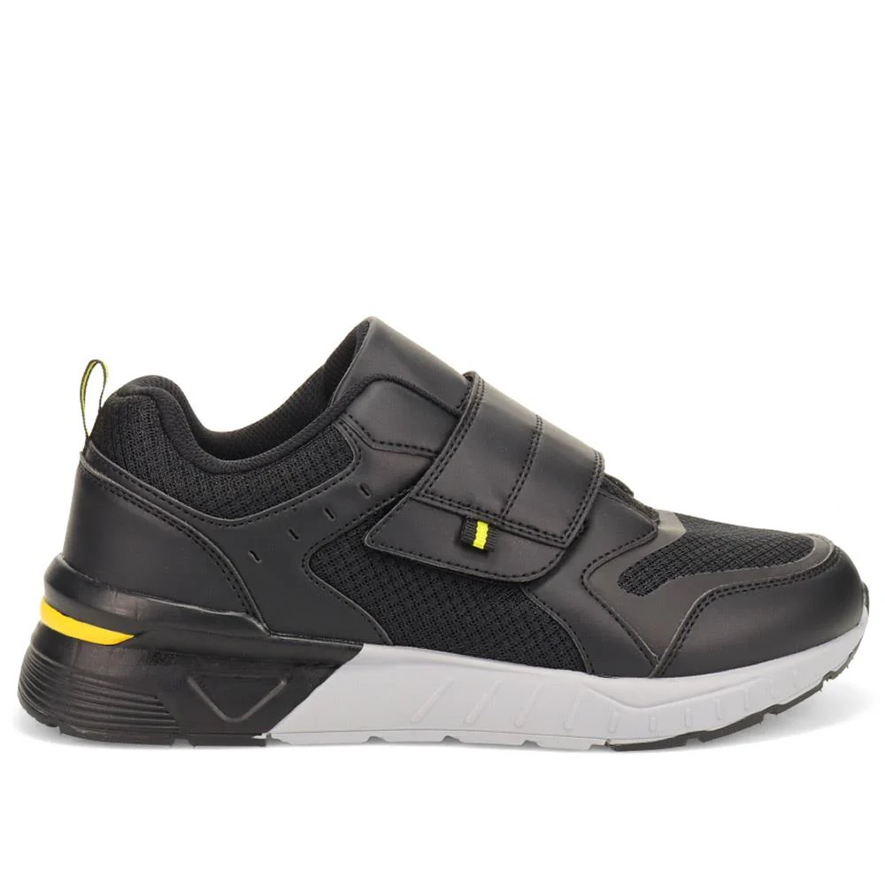 Extra-Wide Fitting Touch-Fasten Trainers - LEE / 326 510 - Black - Image 2