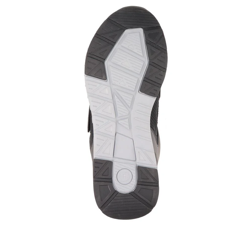 Extra-Wide Fitting Touch-Fasten Trainers - LEE / 326 510 - Black - Image 4