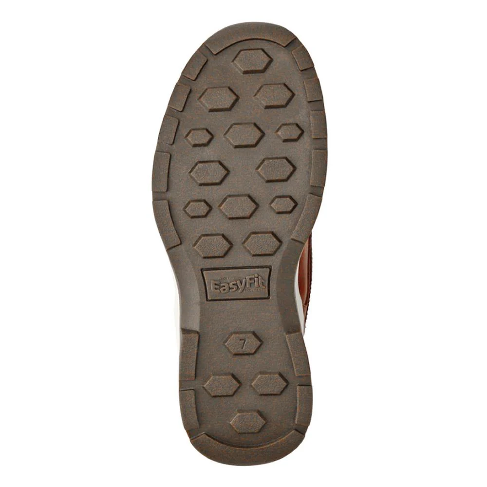 Extra-Wide Leather Casual Shoes - KRISTOPH / 326 962 - Cognac - Image 6