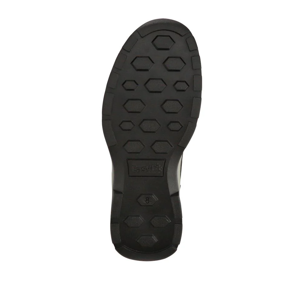 Extra-Wide Leather Casual Shoes - KRISTOPH / 326 962 - Navy - Image 6