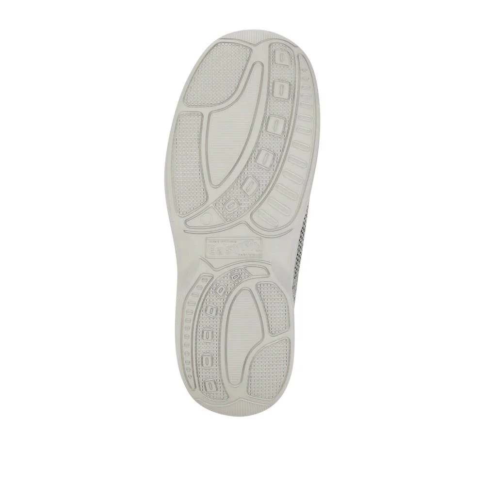 Extra-Wide Slip-On Shoes - ELENNE / 326 956 - Light Grey - Image 5