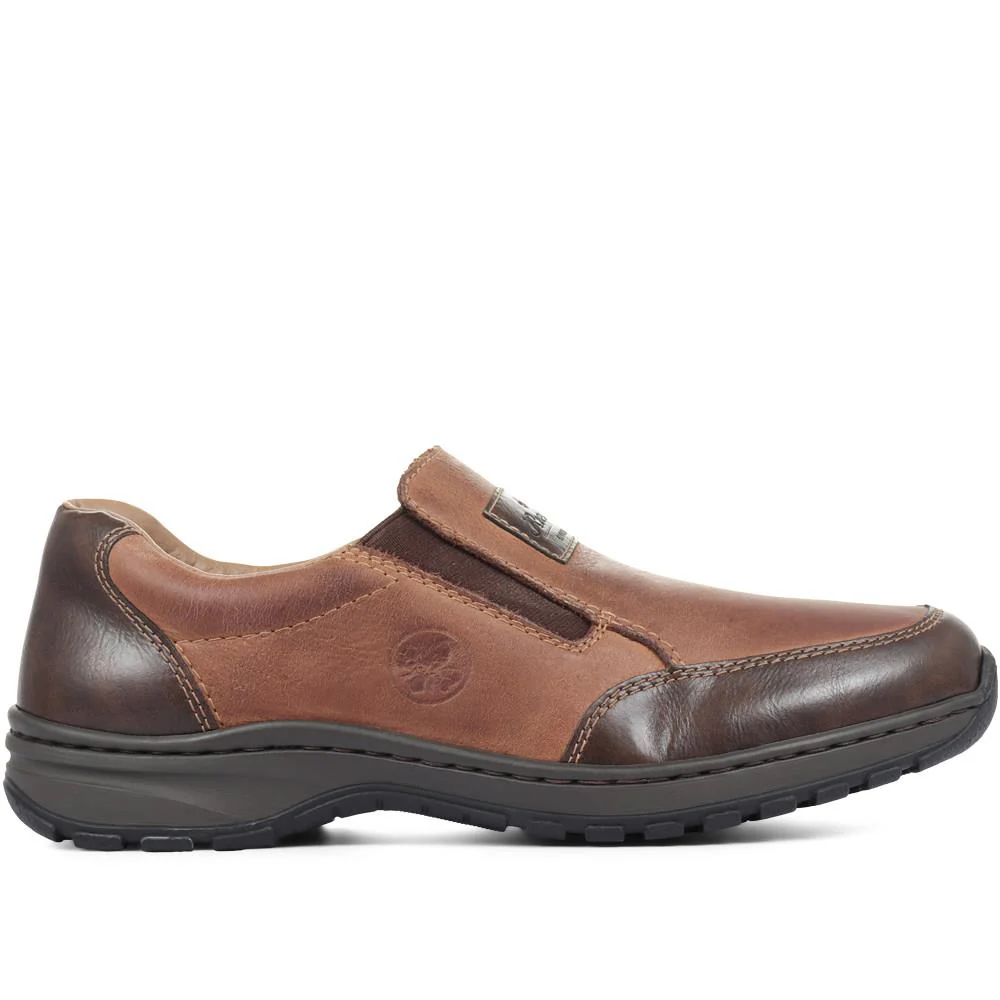 Extra-Wide Slip-On Shoes - RKR32528 / 319 099 - Tan Multi - Image 2