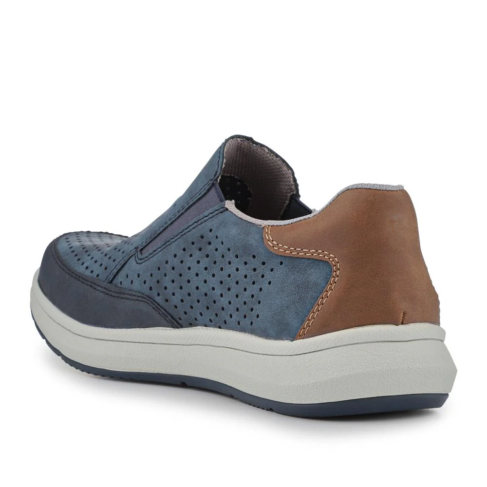 Extra-Wide Slip-On Shoes - RKR41535 / 326 935 - Navy - Image 3