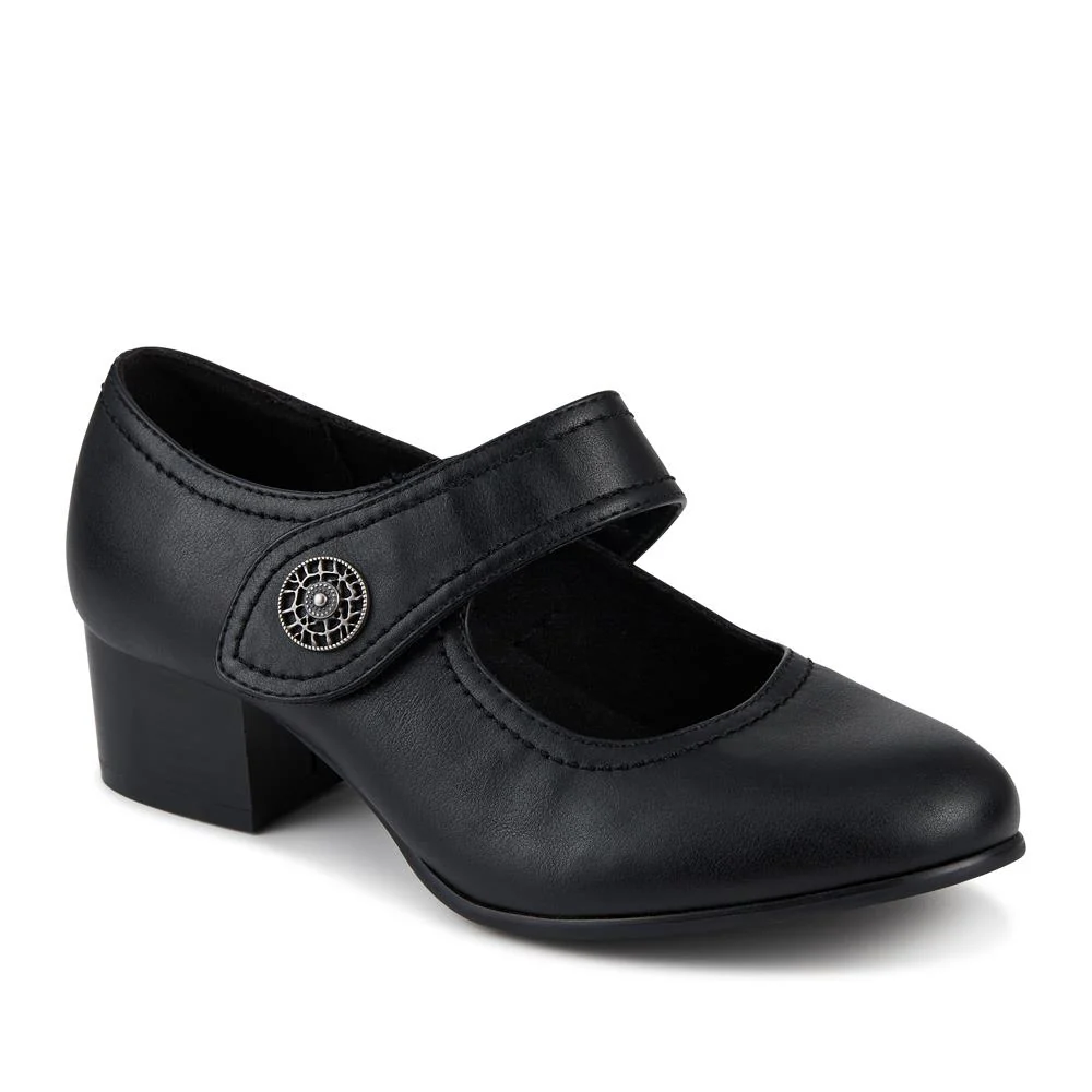 Extra-Wide Touch-Fasten Mary Janes - ALBA / 328 061