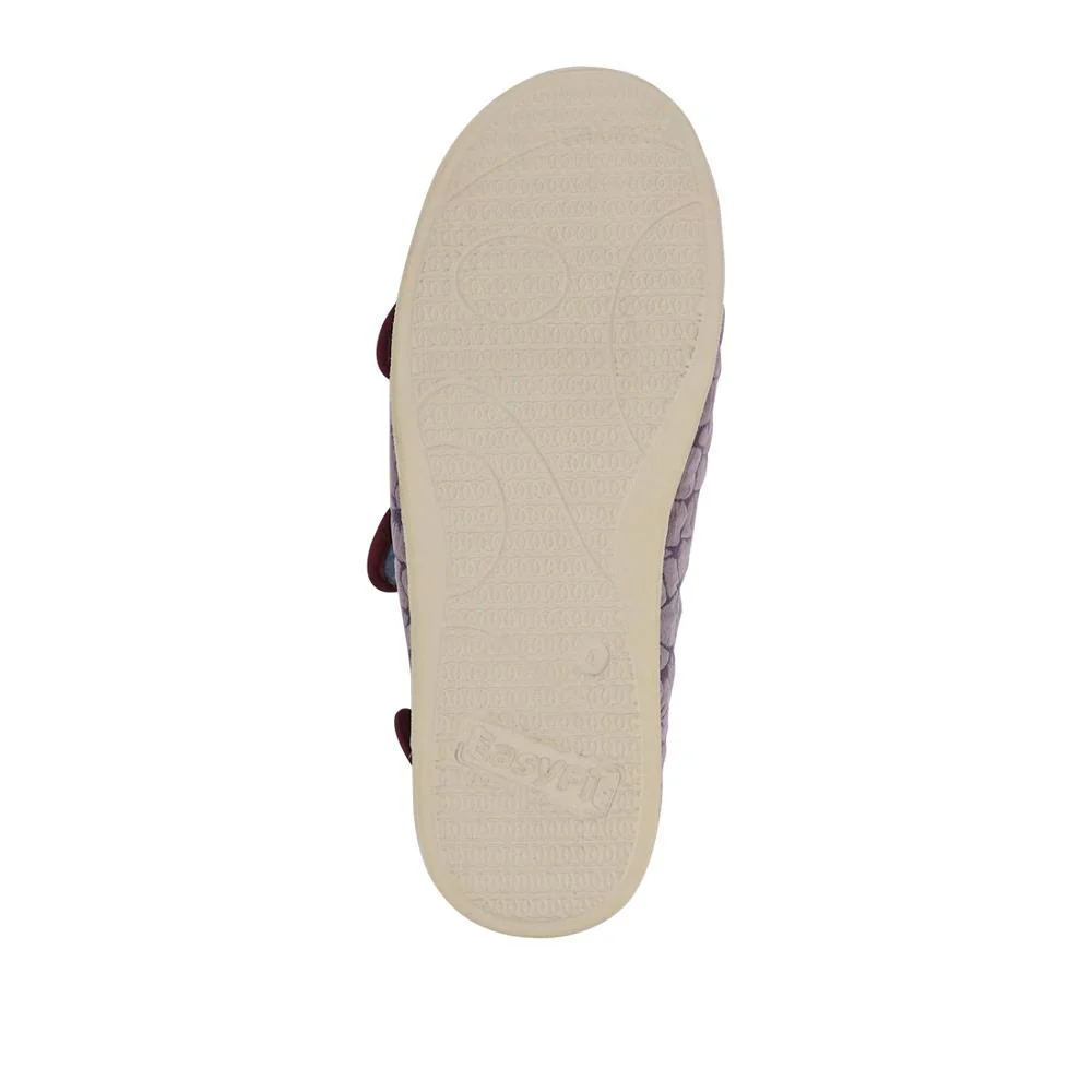 Extra-Wide Water-Resistant Slippers - REETA / 327 508 - Purple - Image 4