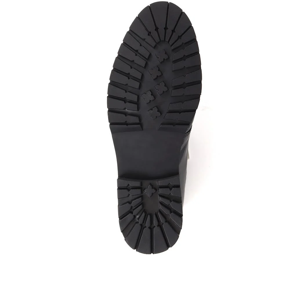 Fae Lace-Up Loafer - FAE / 324 286 - Black - Image 4