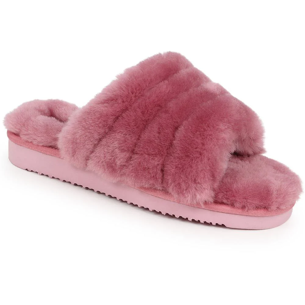 Falonda Faux-Fur Slippers - FALONDA / 326 074 - Image 2