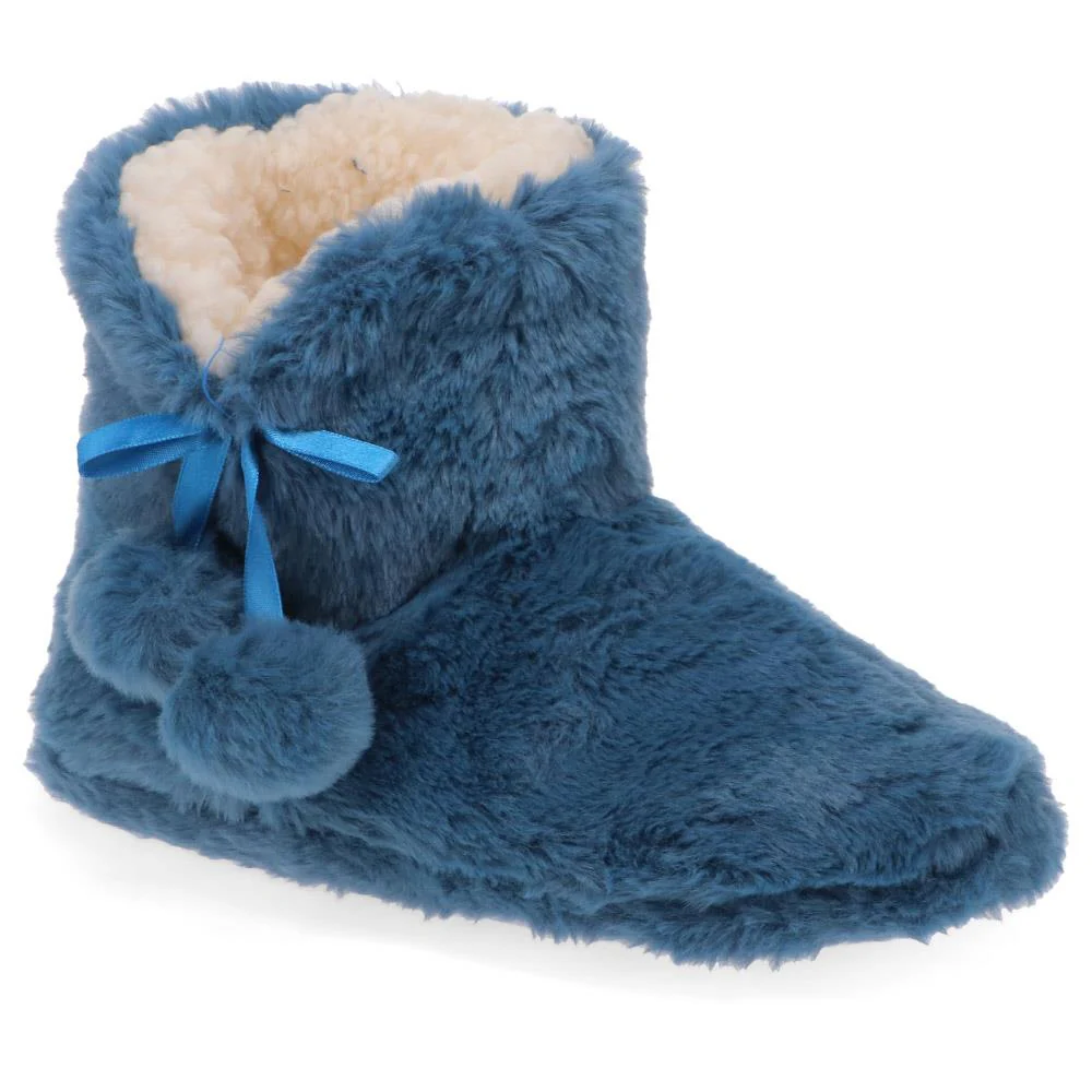 Faux-Fur Slipper Booties - GALOP40005 / 326 025 - Image 3