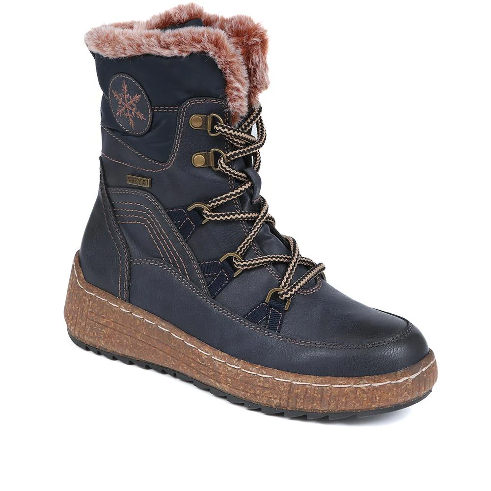 Faux-Fur Weather Boots - WOIL38034 / 324 570 - Image 3