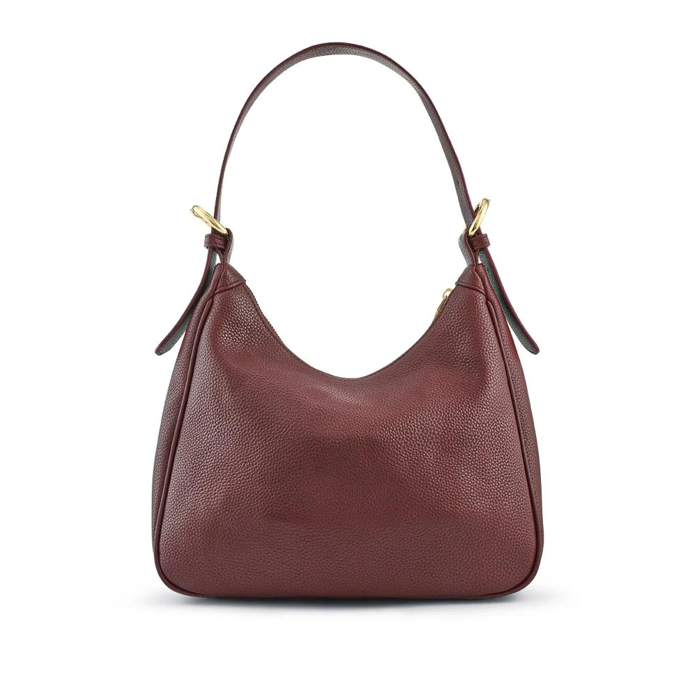 Faux-Leather Shoulder Bag - RIM42001 / 328 369 - Burgundy - Image 2