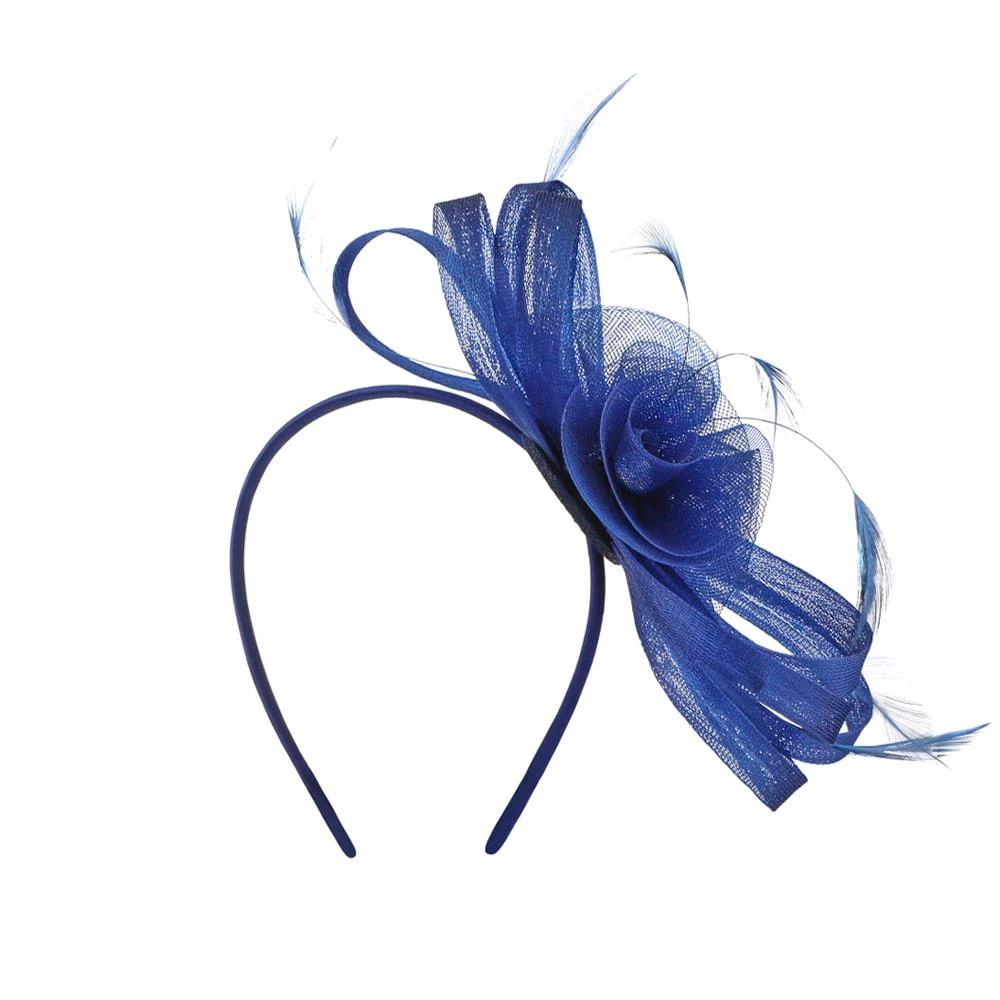 Feather Ribbon Fascinator  - HARR41007 / 327 589