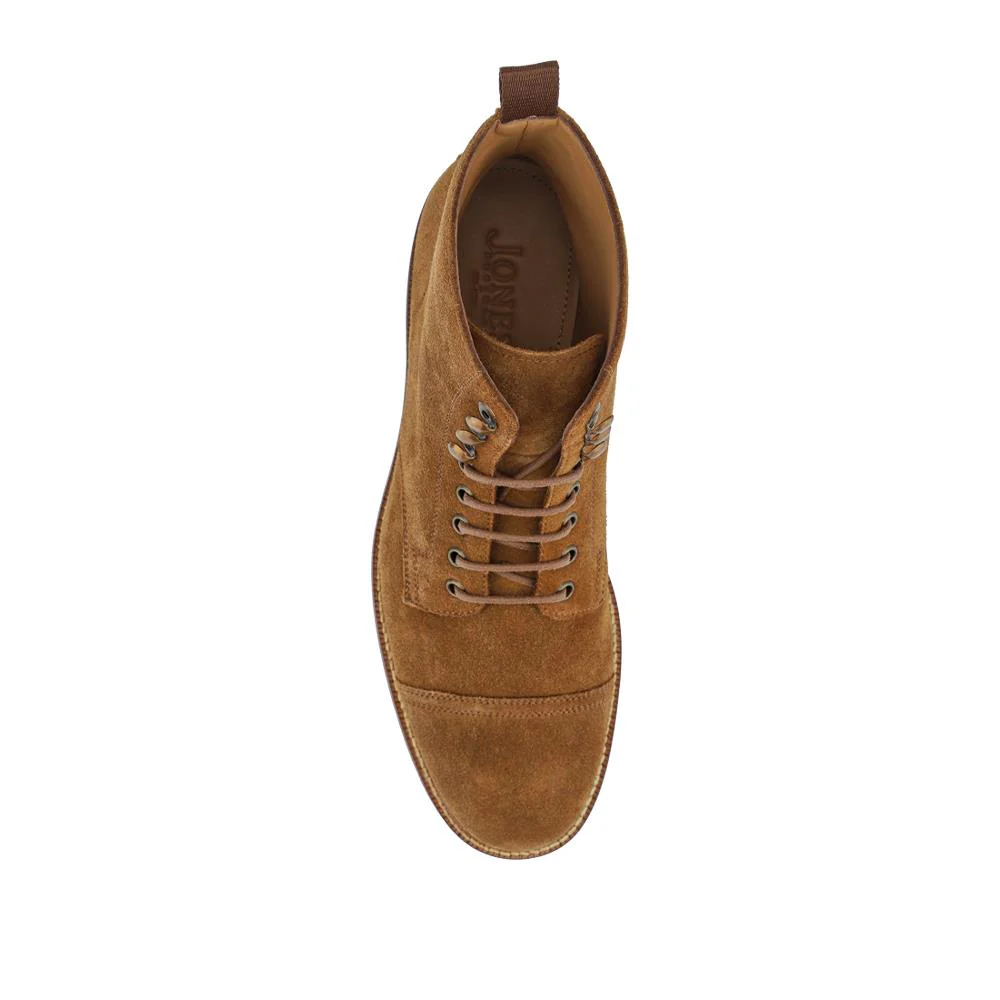 Finch Leather Lace-Up Boots - FINCH / 325 742 - Tan Suede - Image 5