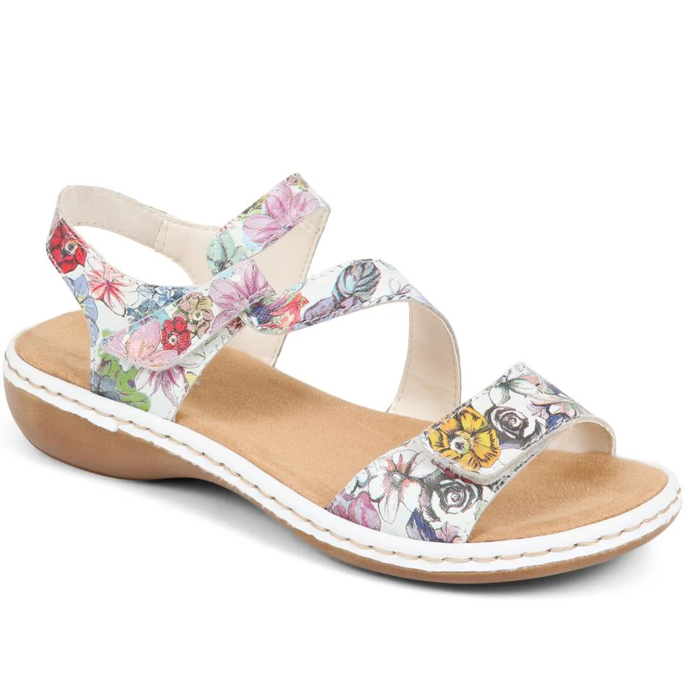 Flat Leather Sandal - RKR29540 / 315 169 - Image 2