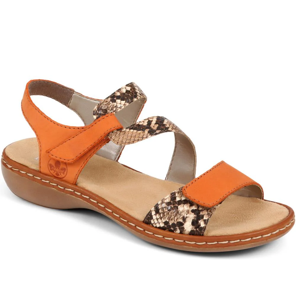 Flat Leather Sandal - RKR29540 / 315 169 - Image 4