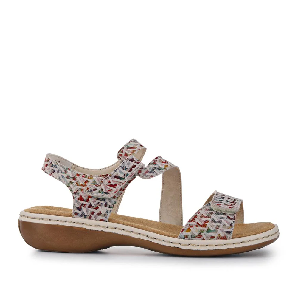 Flat Leather Sandal - RKR29540 / null - Multi - Image 2