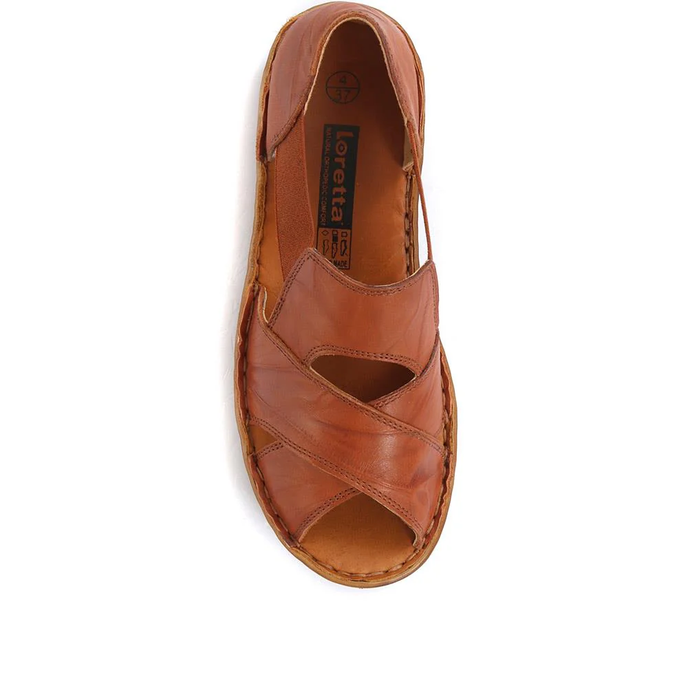 Flat Sandals - HAK33015 / 319 895 - Tan - Image 4