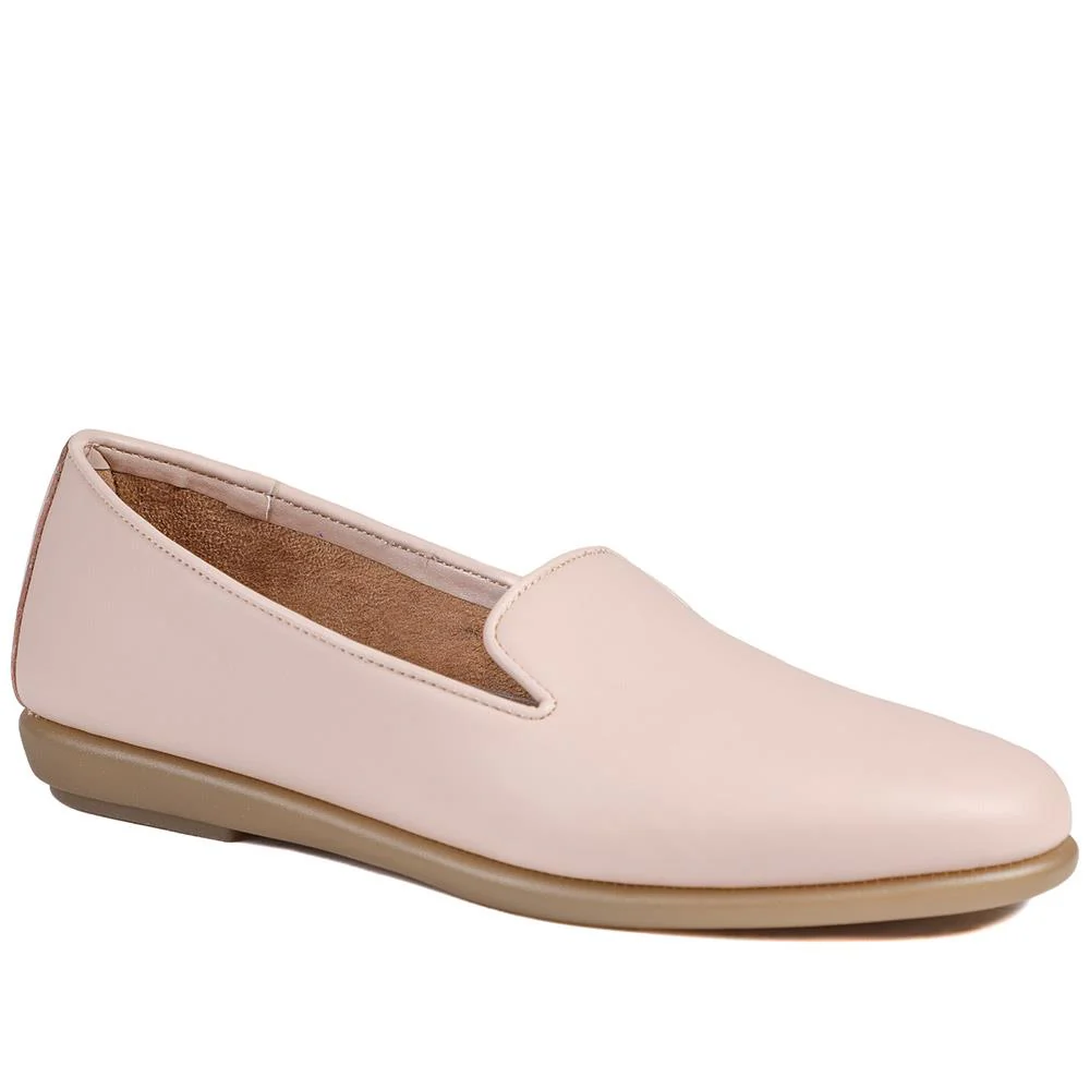 Flat-Soled Casual Slip-On Shoes - UPSKY42000 / 327 913 - Blush