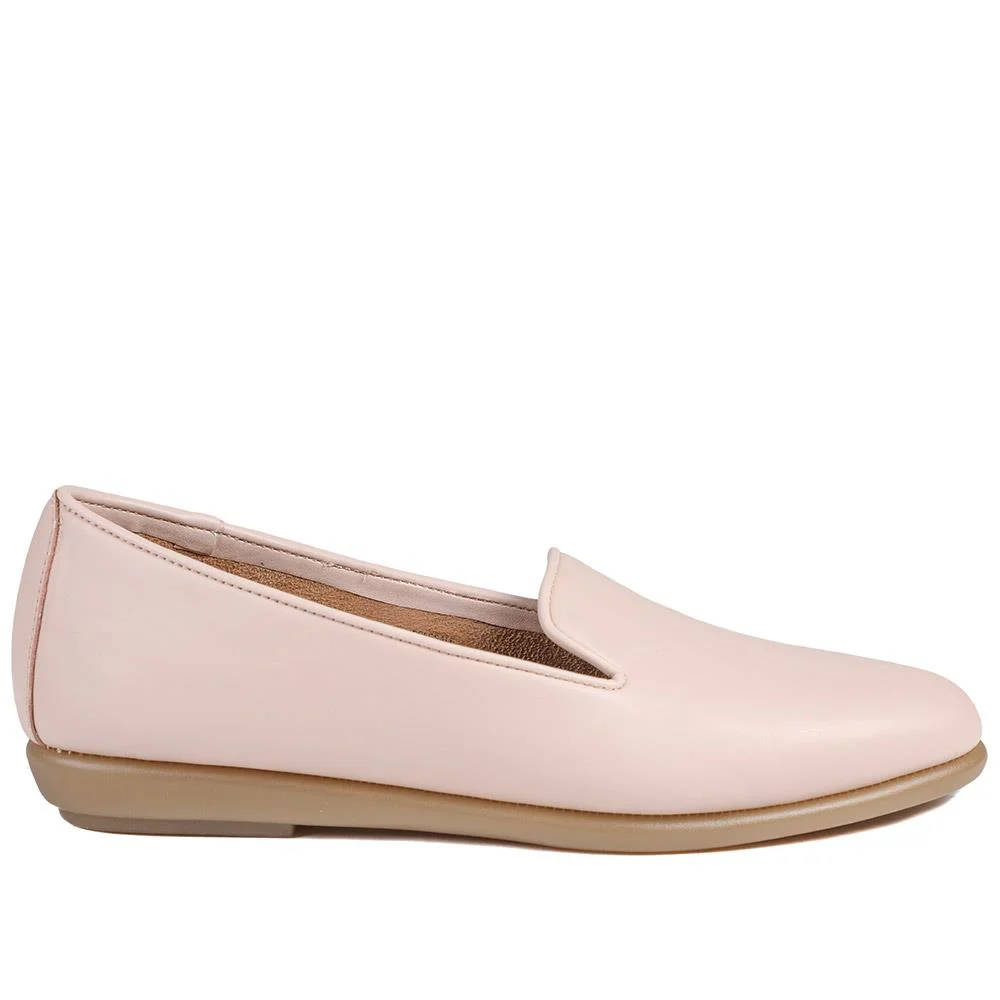 Flat-Soled Casual Slip-On Shoes - UPSKY42000 / 327 913 - Blush - Image 3