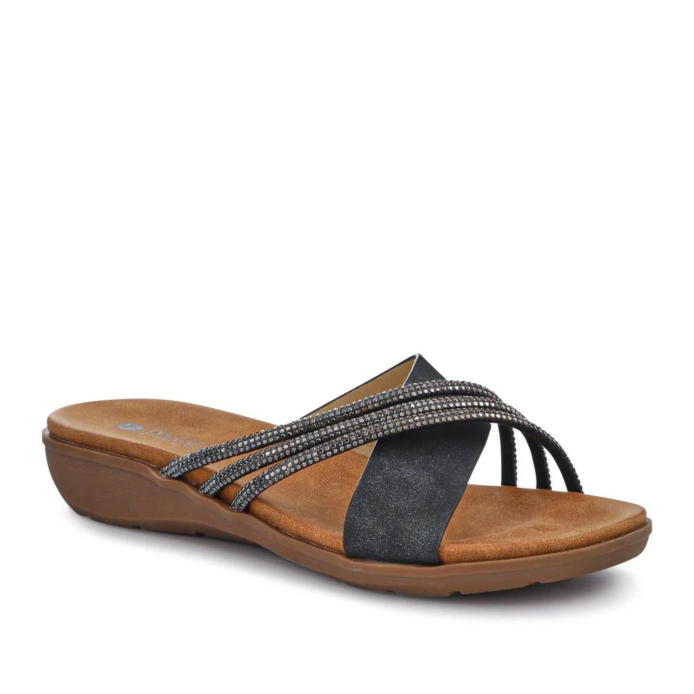 Flat-Soled Mules - BAIZH41017 / 327 102 - Black