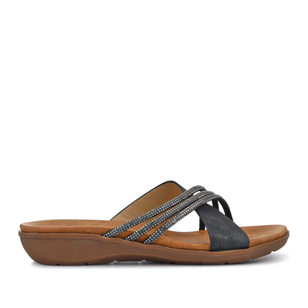 Flat-Soled Mules - BAIZH41017 / 327 102 - Black - Image 2