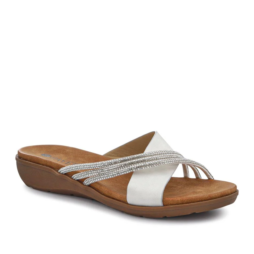 Flat-Soled Mules - BAIZH41017 / 327 102 - White