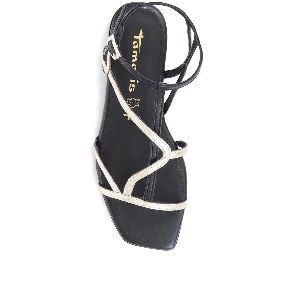 Flat Strappy Sandals - TAM35506 / 321 479 - Black Multi - Image 5